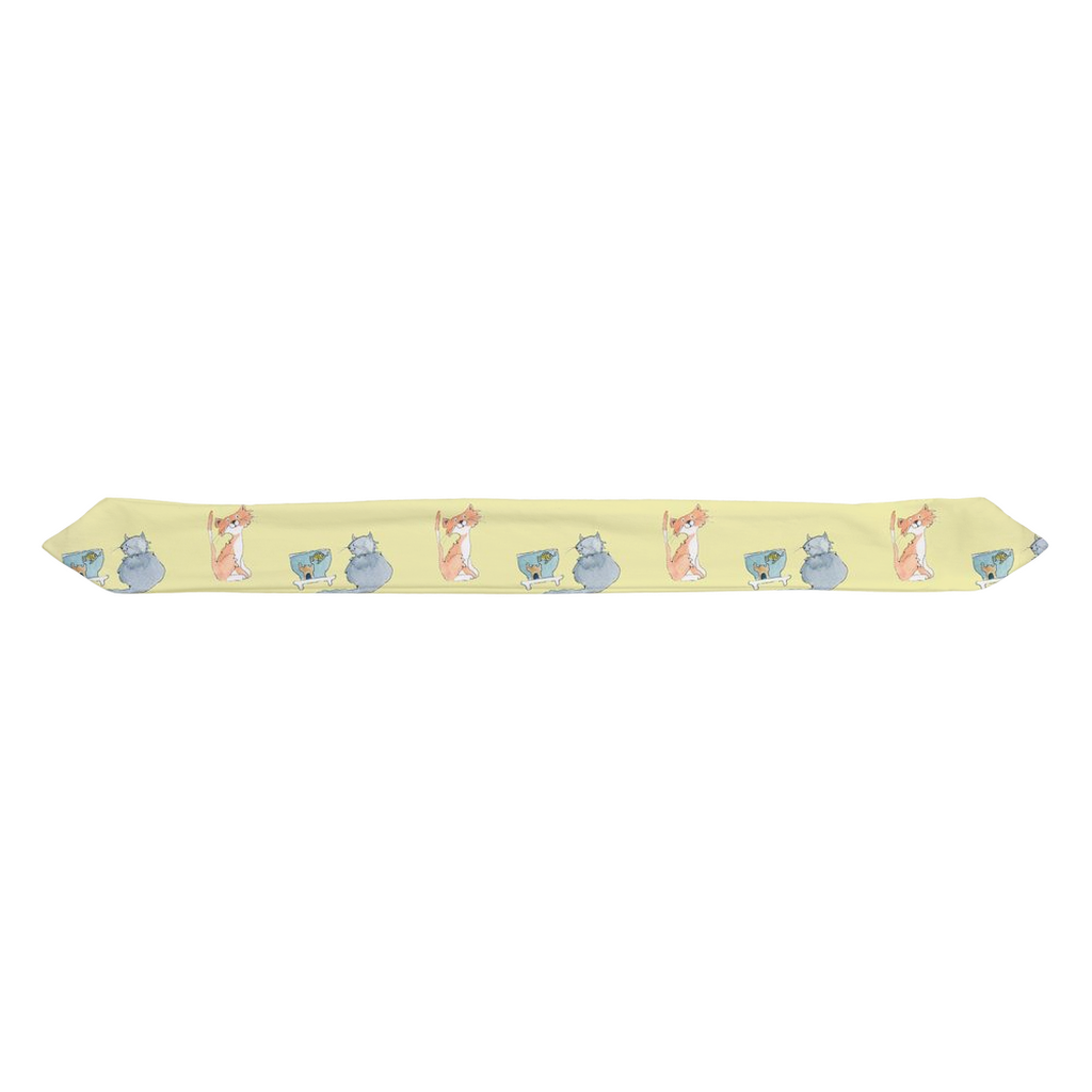 Cats Pattern Infant Headband (Yellow)