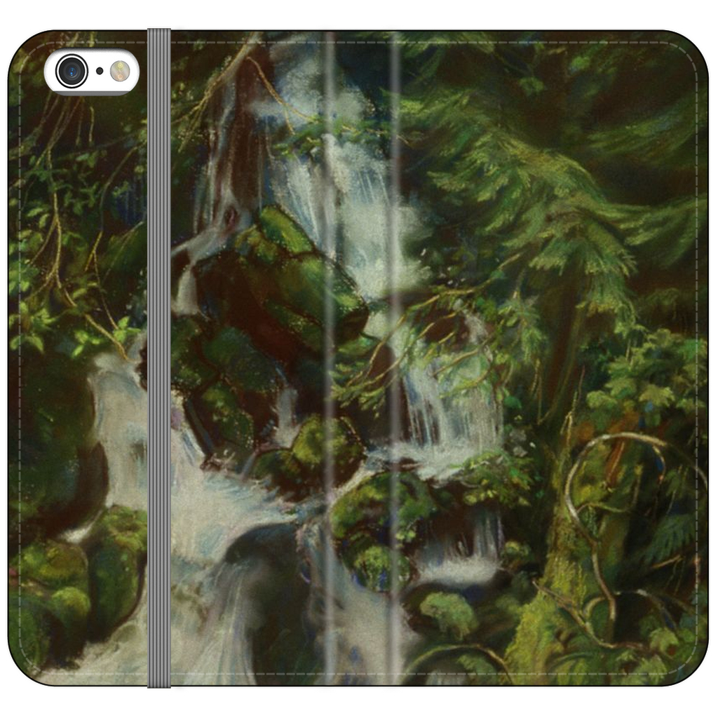 Woodland Waterfall iPhone Case