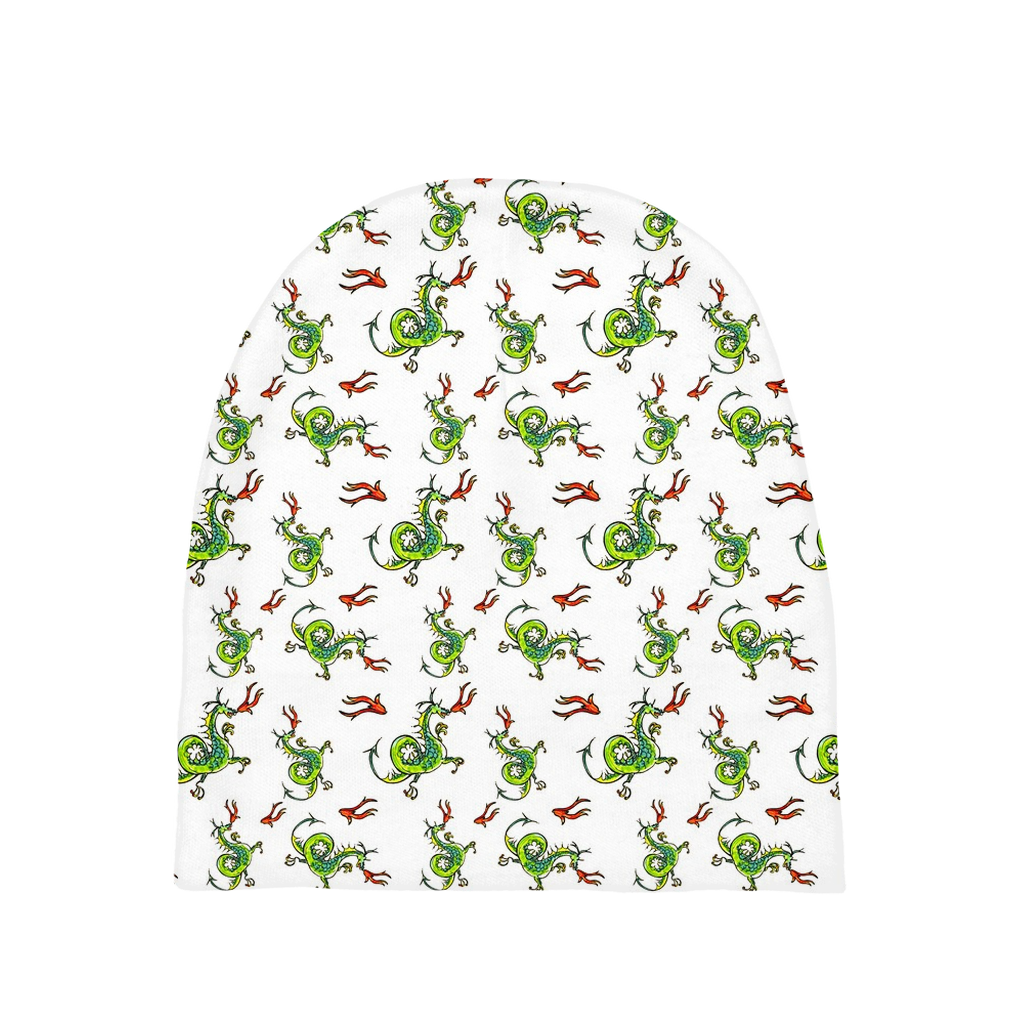 Fire Breathing Dragon Baby Beanie