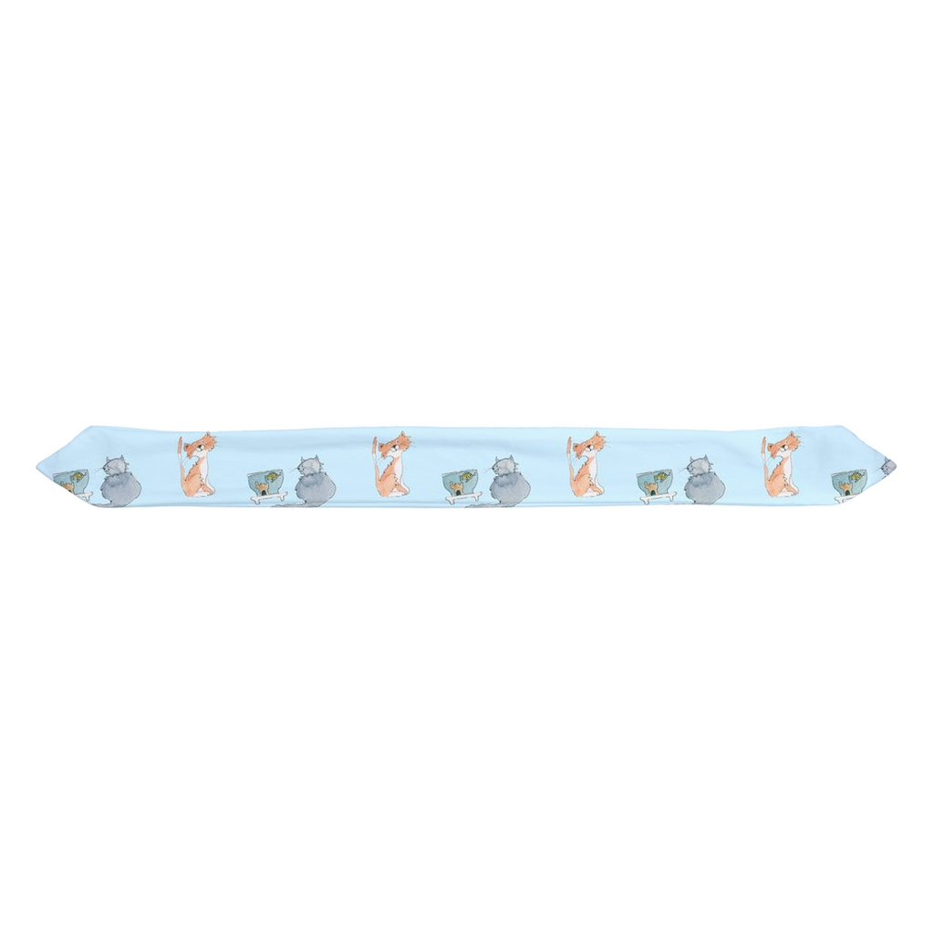Cats Pattern Infant Headband (Blue)