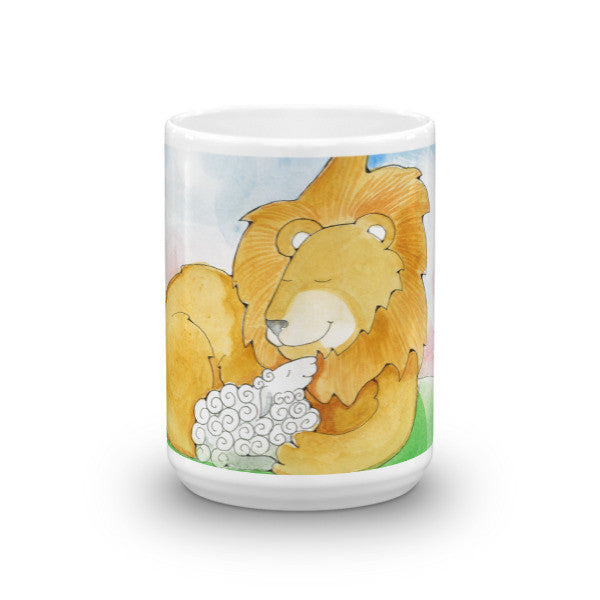 Lion and Lamb Mug