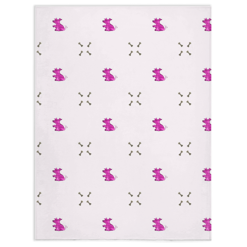 Dog and Diamond Bone Pattern