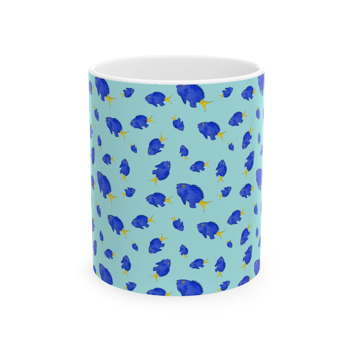 Yellowtail Fish Pattern
