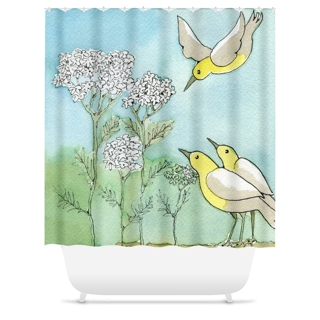 Yellow Birds and Yarrow