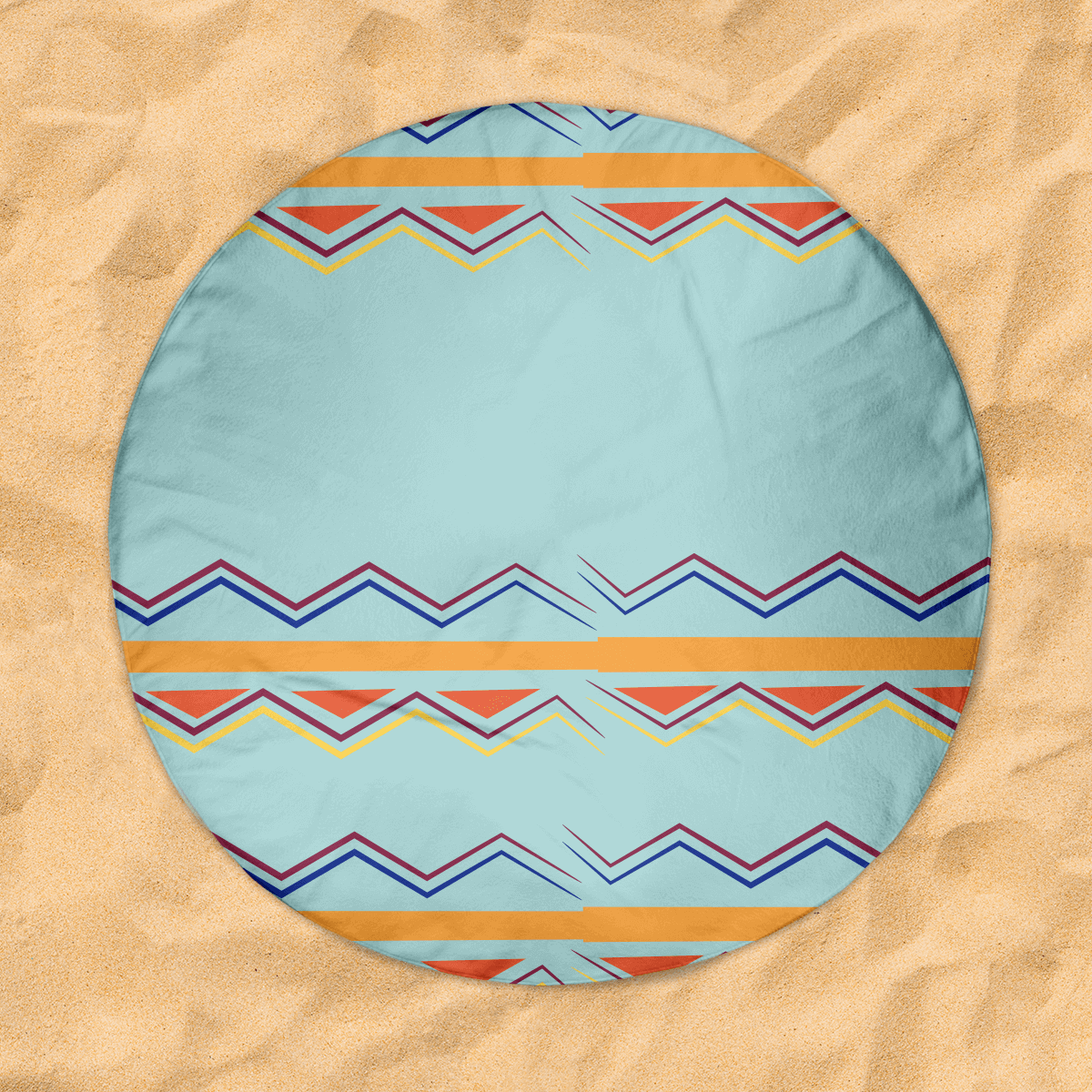Rounded Beach Towels