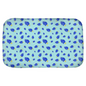 Yellowtail Fish Pattern Bath Mat