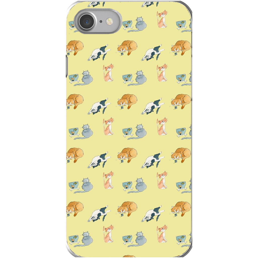 Cats Pattern IPhone Case