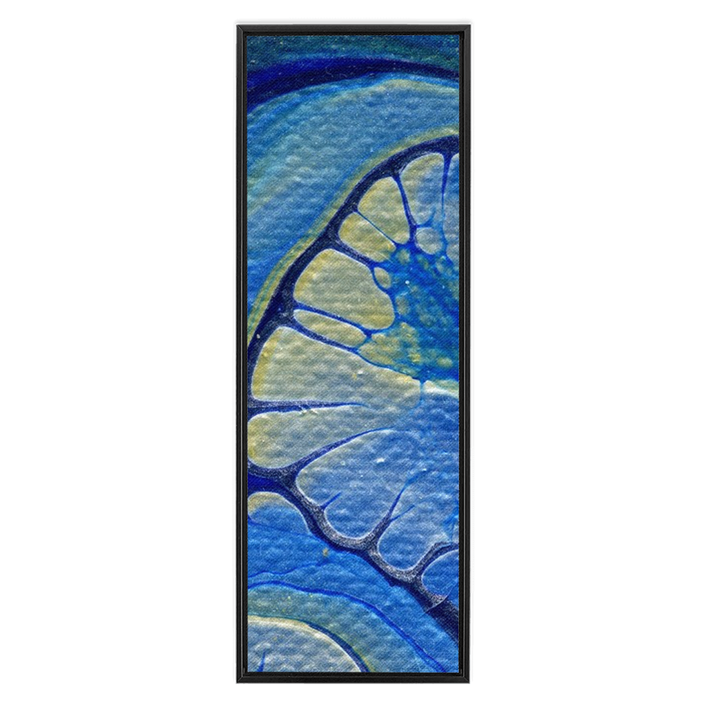 Ice Fow Framed Traditional Stretched Canvas