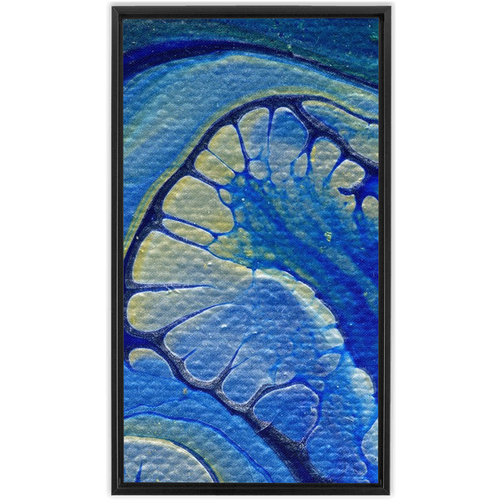 Ice Fow Framed Traditional Stretched Canvas