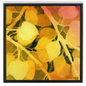 Golden Aspen Framed Traditional Stretched Canvas