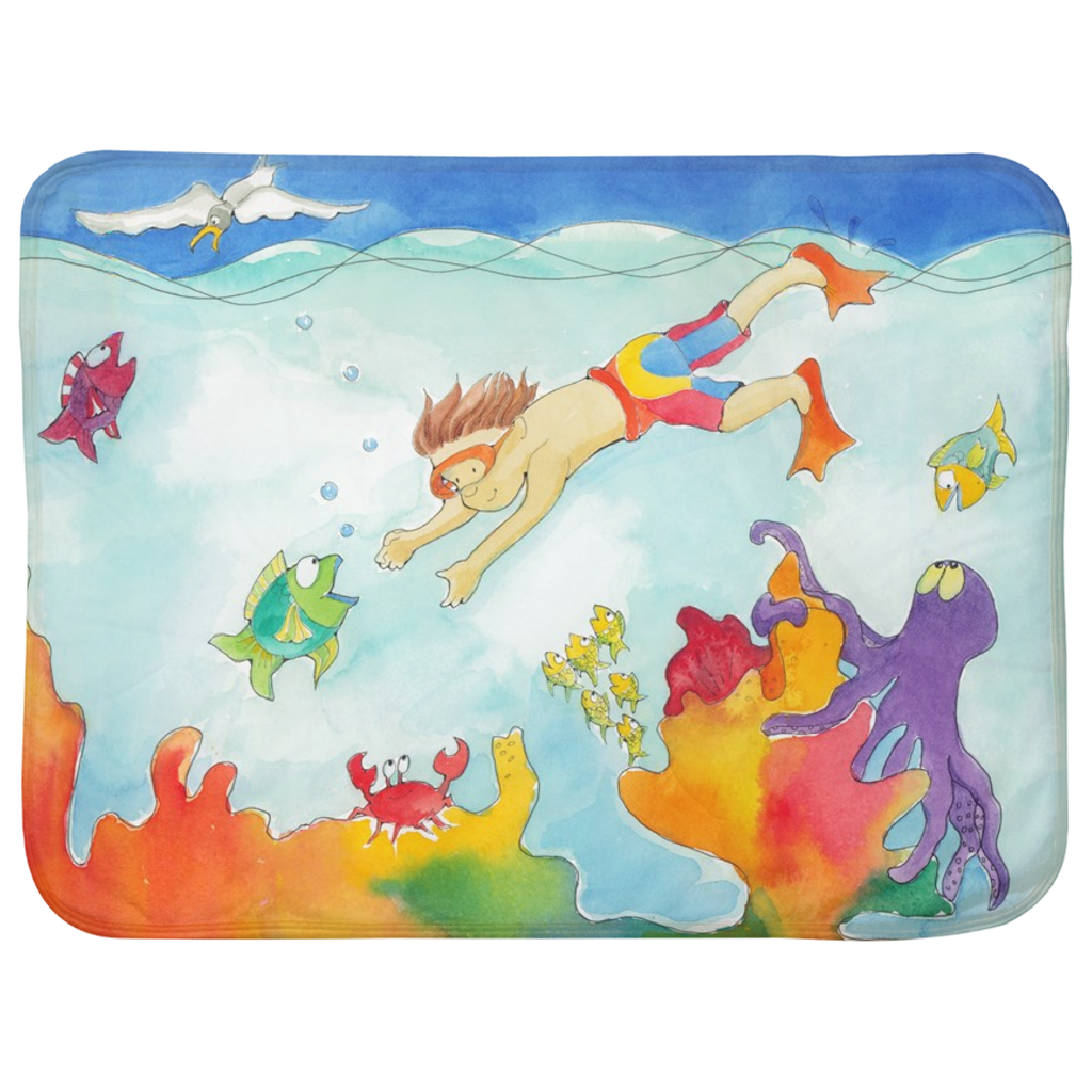Diver Sherpa Blankets (Infant Sizes)