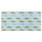 Elephant and Trees Beach Towel (Blue)