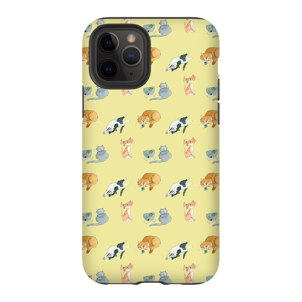 Cats Pattern IPhone Case