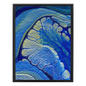 Ice Fow Framed Traditional Stretched Canvas