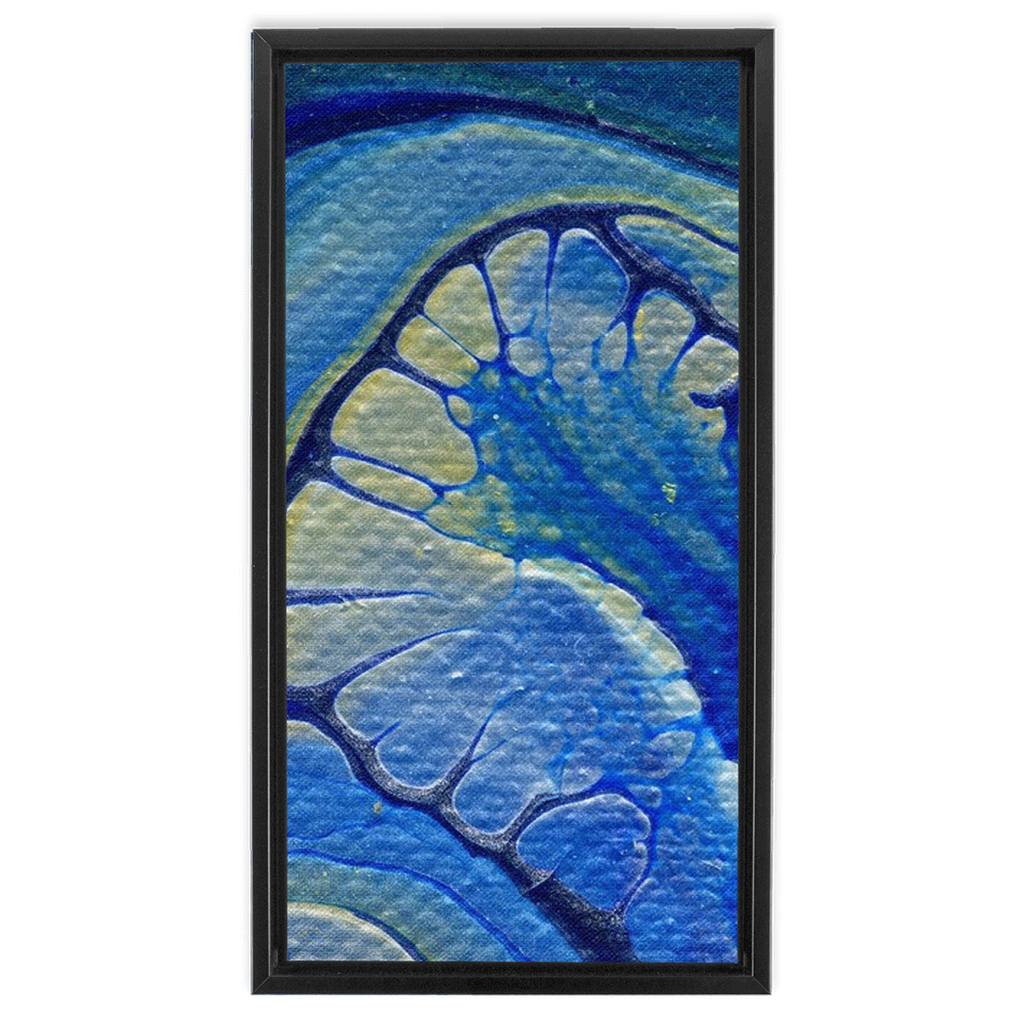 Ice Fow Framed Traditional Stretched Canvas