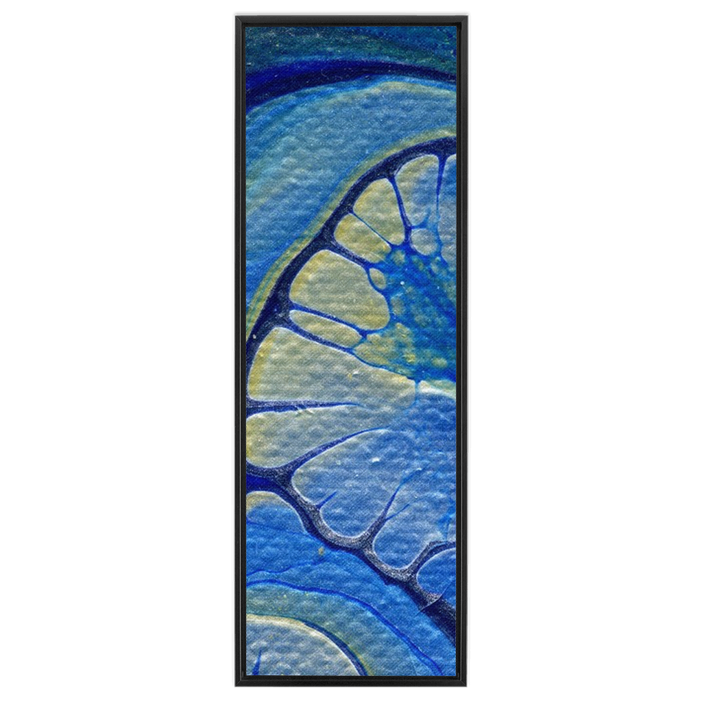 Ice Fow Framed Traditional Stretched Canvas