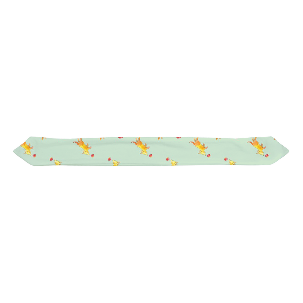 Playful Puppy Pattern Infant Headband (Green)