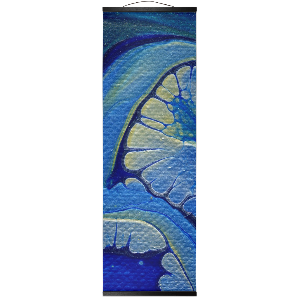Ice Flow Hanging Canvas Print