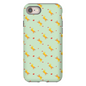 Playful Puppy  Pattern  iPhone Case (Green)