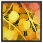 Golden Aspen Framed Traditional Stretched Canvas