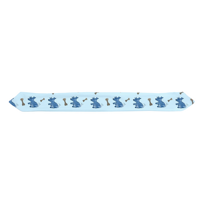 Simple Dog and Bone Pattern Infant Headband (Blue)