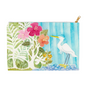 Snowy Egret Accessory Pouch