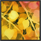Golden Aspen Framed Traditional Stretched Canvas