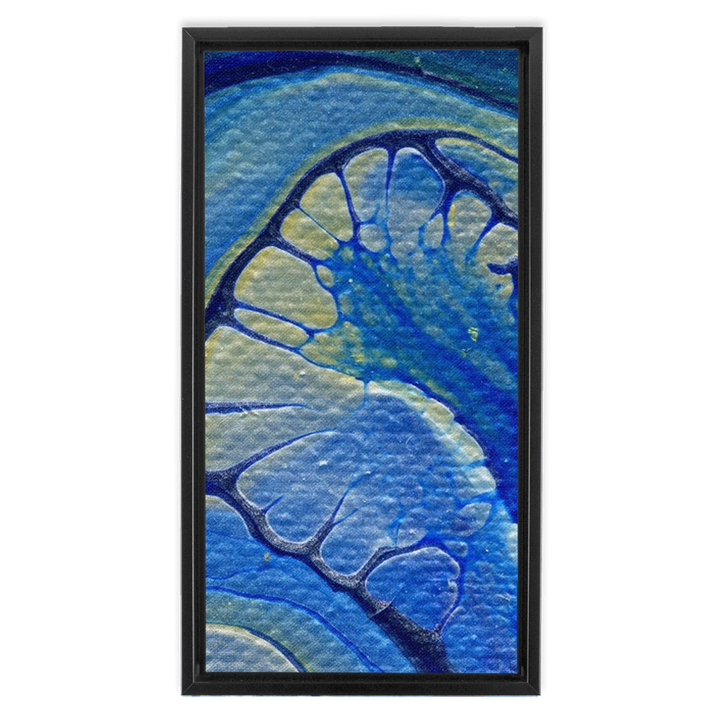 Ice Fow Framed Traditional Stretched Canvas