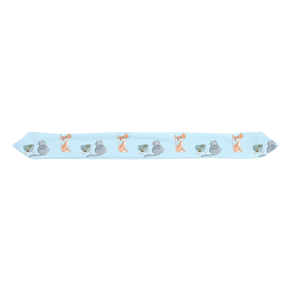 Cats Pattern Infant Headband (Blue)