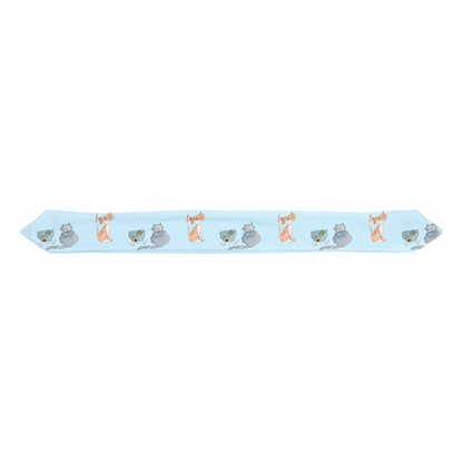 Cats Pattern Infant Headband (Blue)