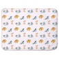Cats Pattern Baby Sherpa Blanket (Pink)
