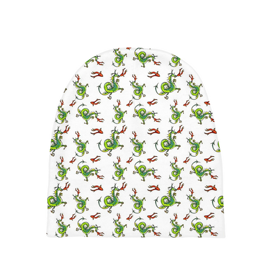 Fire Breathing Dragon Baby Beanie