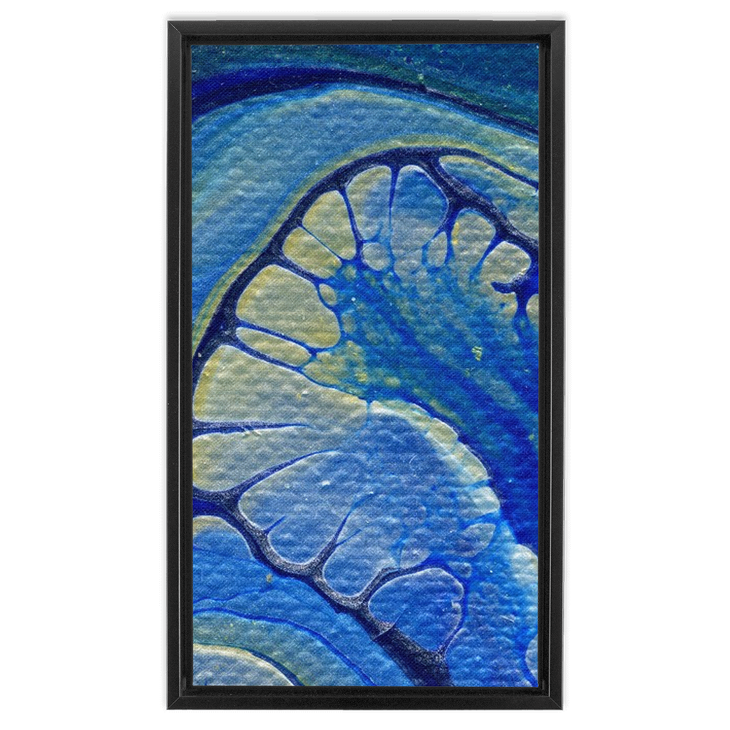 Ice Fow Framed Traditional Stretched Canvas