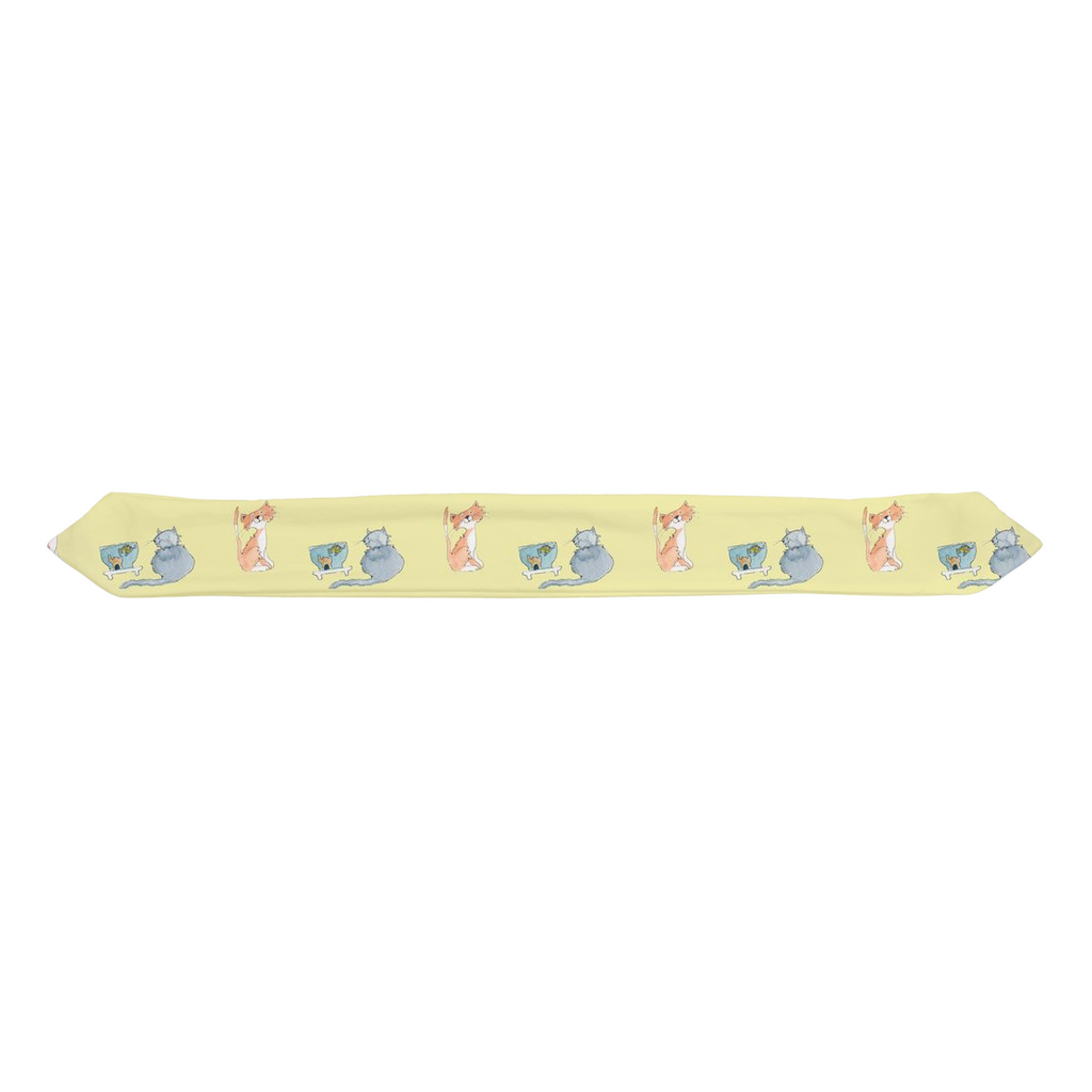 Cats Pattern Infant Headband (Yellow)