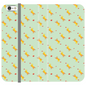 Playful Puppy  Pattern  iPhone Case (Green)
