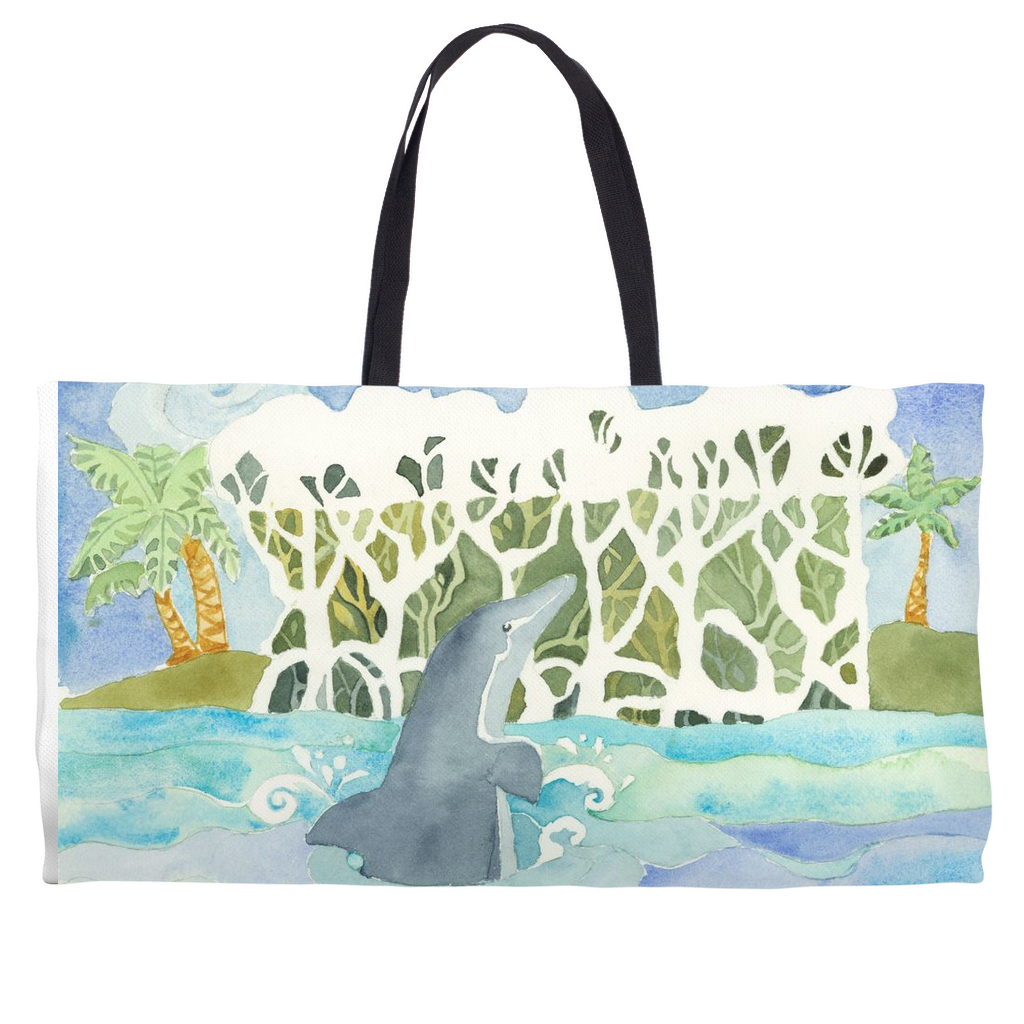 Dolphin Island Weekender Tote