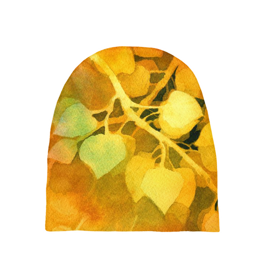 Golden Aspen Baby Beanie