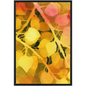 Golden Aspen Framed Traditional Stretched Canvas