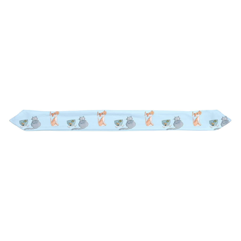 Cats Pattern Infant Headband (Blue)