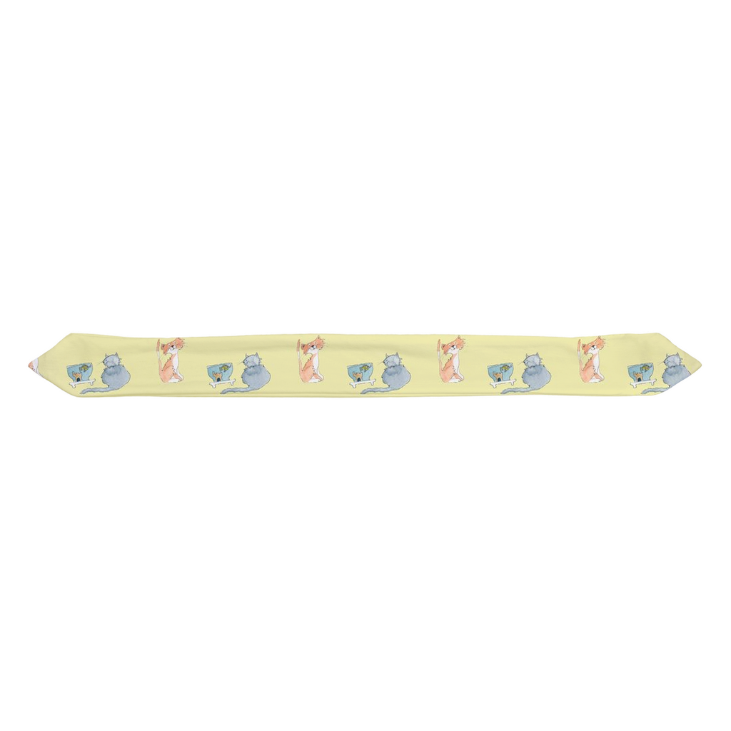 Cats Pattern Infant Headband (Yellow)