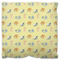 Cats Pattern Outdoor Pillow (Yellow)