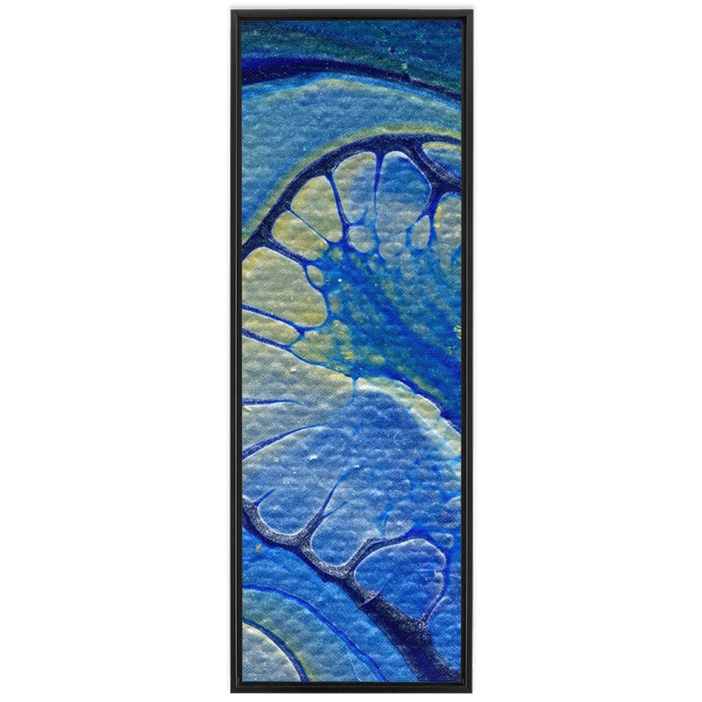 Ice Fow Framed Traditional Stretched Canvas