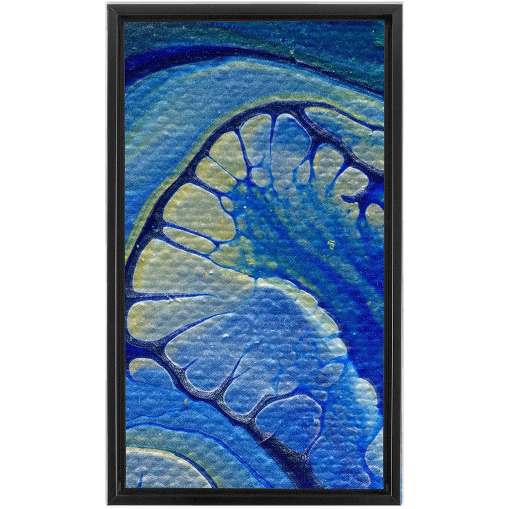 Ice Fow Framed Traditional Stretched Canvas