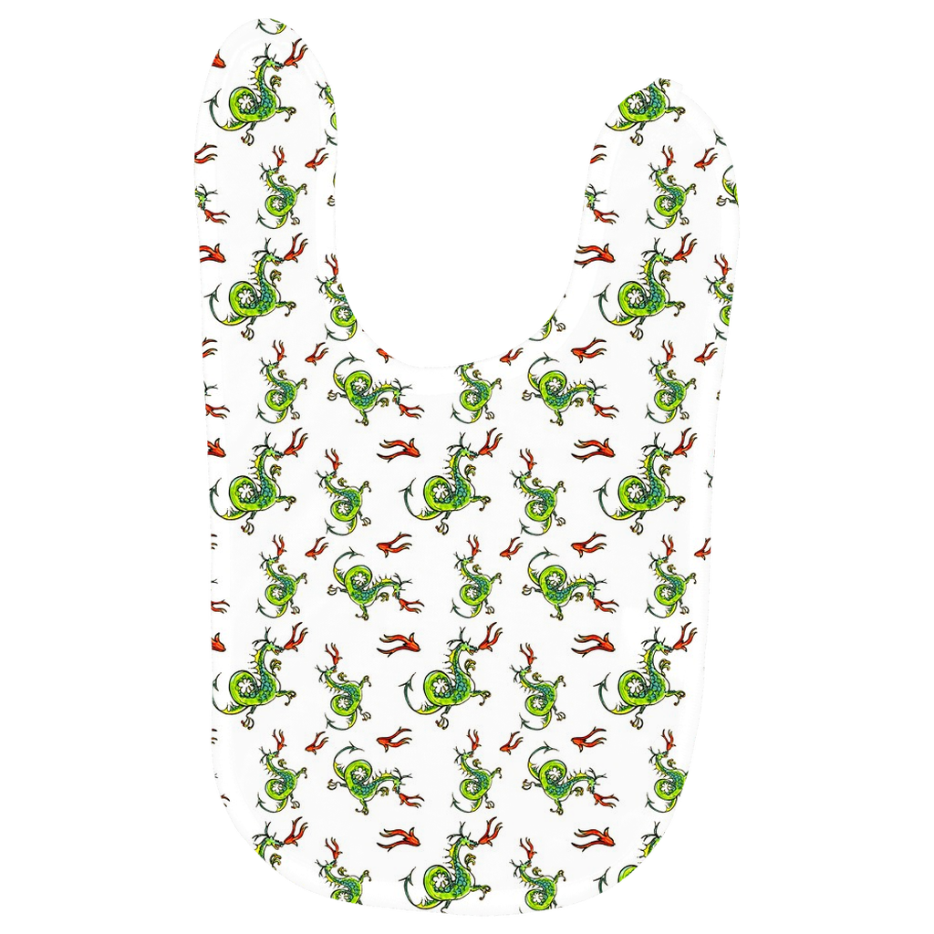 Fire Breathing Dragon Bib