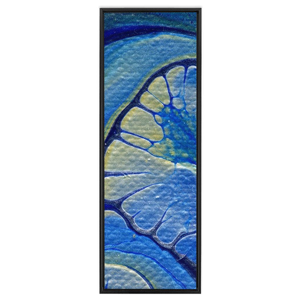Ice Fow Framed Traditional Stretched Canvas