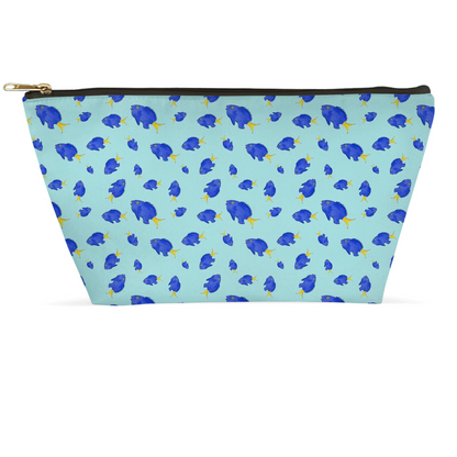 Yellowtail Fish Pattern Accessory Bag