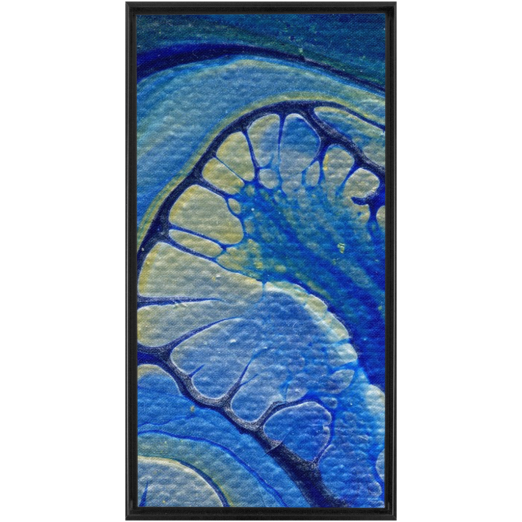 Ice Fow Framed Traditional Stretched Canvas