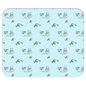 Cat and Fish Mousepad (blue)