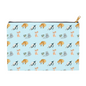 Cats Pattern Accessory Pouch (Blue)