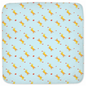 Playful Puppy Pattern Hooded Baby Towel (Blue)